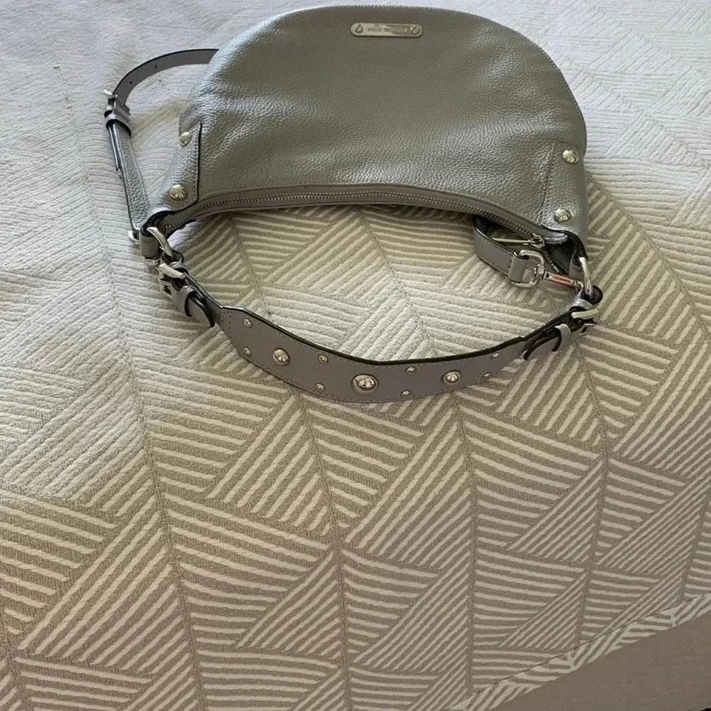 Michel Kors Hayes convertible shoulder bag - Dove Gray - Picture 3 of 6